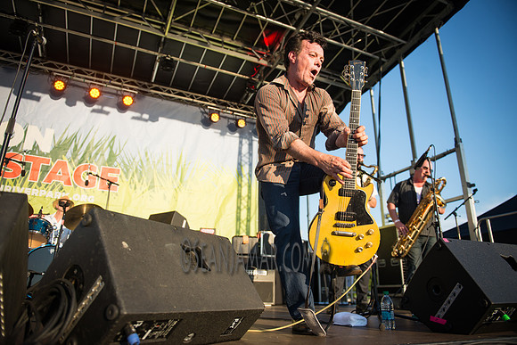James Hunter Six - Soul Revue - Hudson River Stage - Pier 97 - NYC - 2016