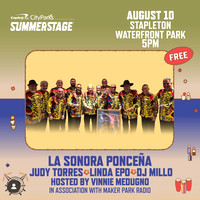 NYC SummerStage - La Sonora Poncena - Stapleton Waterfront Park - NYC - 2025