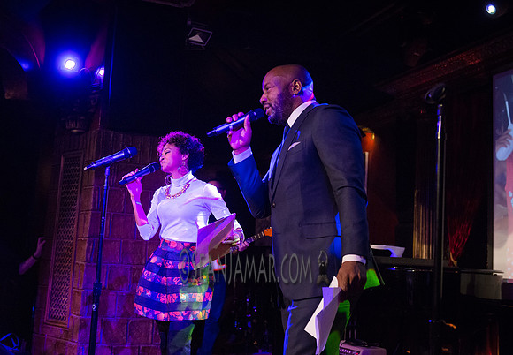 Malik Yoba  & Syndee Winters - Feminine Weapon - The Cutting Room - NYC - 2018