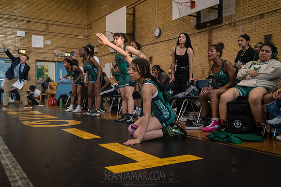 PSAL Girls Team Wrestling Championship - Grover Cleveland HS - N