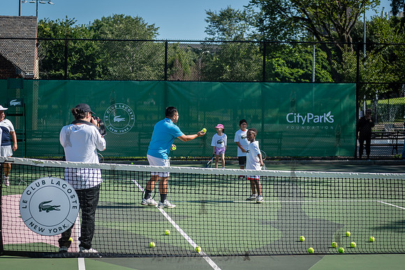 CPF Play - Lacoste Tennis Clinic - St Marys Park - NYC - 2024