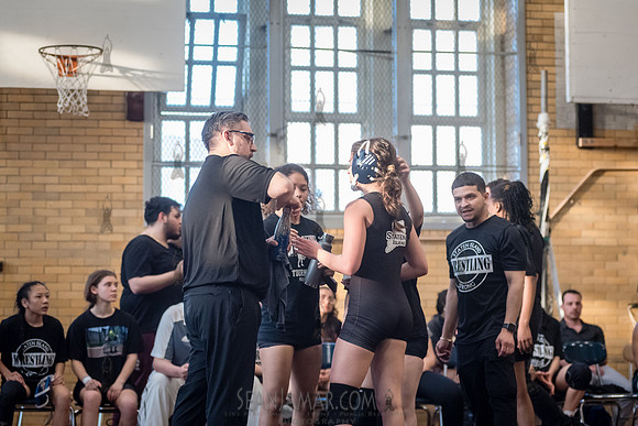 PSAL Girls Team Wrestling Championship - Grover Cleveland HS - N