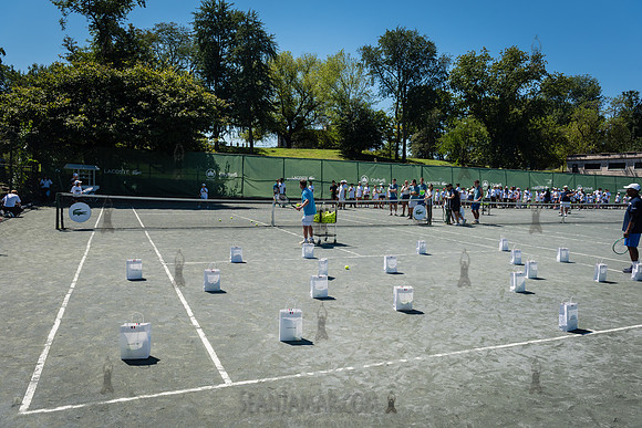 CPF Play - Lacoste Foundation Tennis Clinic - Central Park Tenni