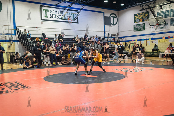 PSAL Girls Individual Championships - Harry S Truman HS - NYC -