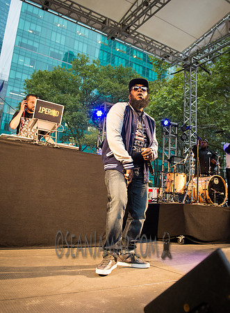 Black Thoughts Live Mixtape w/ Freeway - Roots Picnic - Bryant Park - NYC - 2016