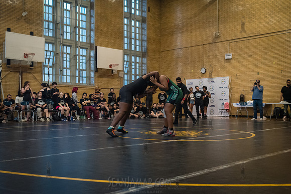 PSAL Girls Team Wrestling Championship - Grover Cleveland HS - N