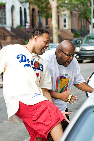 Eric Roberson & Chubb Rock in action