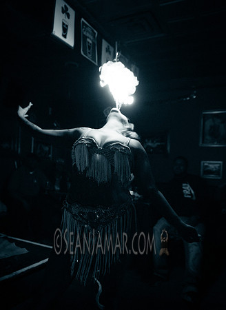 Kita St Cyr - Glow Burlesque - Hells Kitchen Lounge - Newark NJ - March 2017