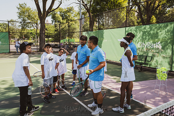CPF Play - Lacoste Tennis Clinic - St Marys Park - NYC - 2024