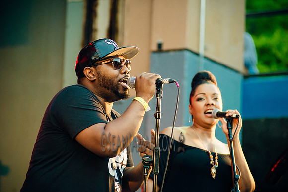 Marcus Machado f/ Daru Jones - Soul In The Horn Summer Stage - Herbert von King Park - BK USA - 2016