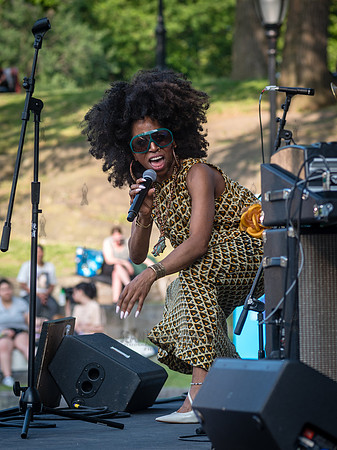 Sista Zock - NYC SummerStage - Gil Scott Heron Tribute - St Mary