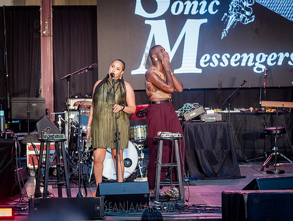 Sonic Messengers - NYC SummerStage - Blacktronica Festival - Mar