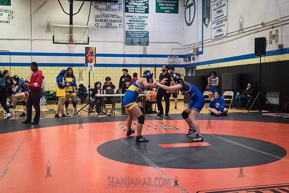 PSAL Girls Individual Championships - Harry S Truman HS - NYC -