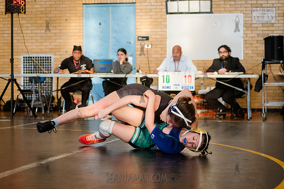 PSAL Girls Team Wrestling Championship - Grover Cleveland HS - N