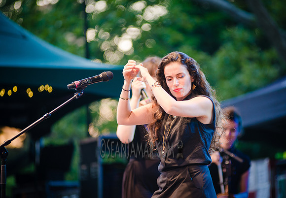 Yael Naim - Fete de la Musique - Rumsey Playfield Central Park - NYC - 2016
