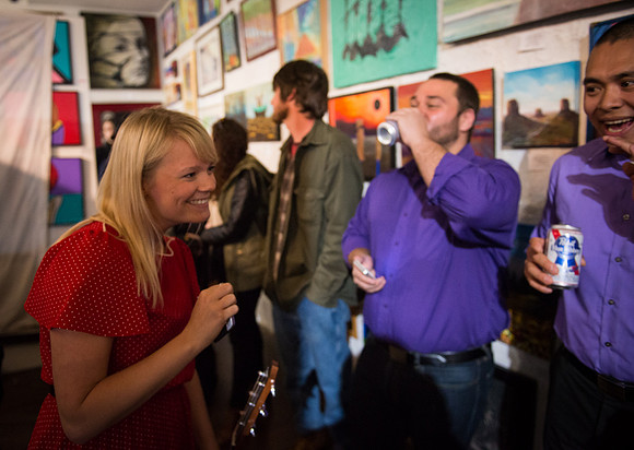 First Friday Pop Up Art Show & Music Showcase - Ward Nasse Gallery - SOHO NYC - May 2015