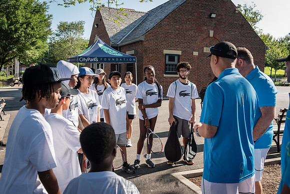 CPF Play - Lacoste Tennis Clinic - St Marys Park - NYC - 2024
