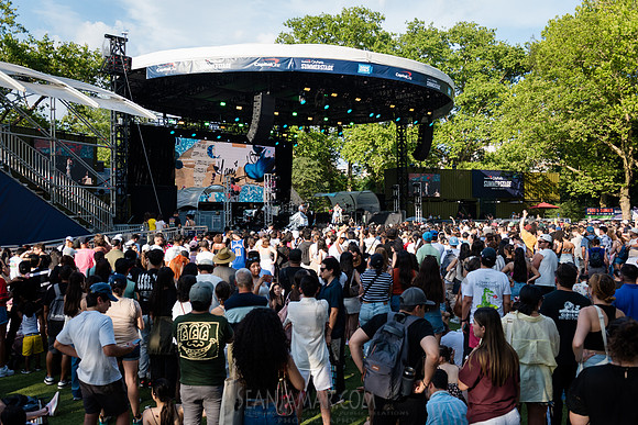 Yamie Safdie - NYC SummerStage - Morat - Rumsey Playfield - NYC