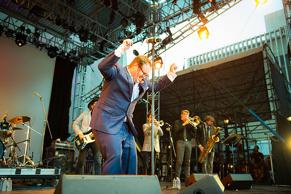 St. Paul and The Broken Bones - Damrosch Park Bandshell Lincoln Center - NYC - 2014