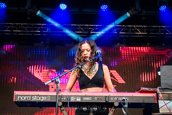 Tara Lily - NYC SummerStage - DJ Rekha Basement Bhangra - Flushi