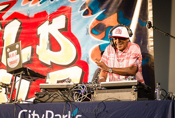 DJ Kevy Kev Rockwell - Wild Style 35th Anniversary Reunion - East River Park Amphitheater - NYC - 2018