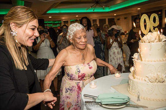 Elizabeth Monroe 90th Bday Celebration - PInes Manor - Edison NJ - 2023