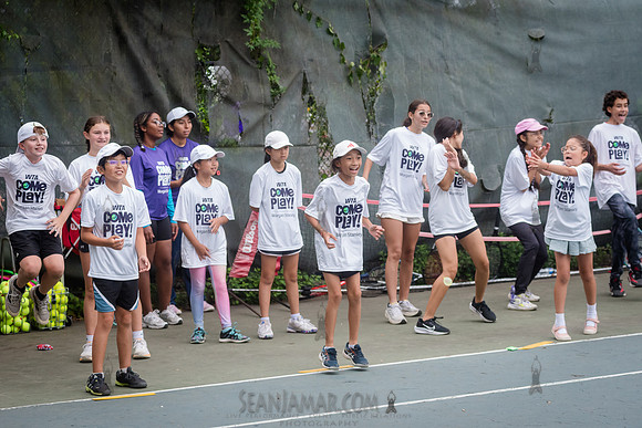 CPF Play - WTA + Morgan Stanley Come To Play Clinic - Cunningham