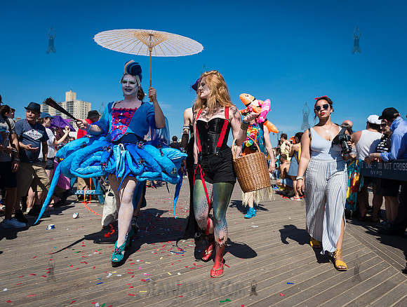 Coney Island Mermaid Day Parade - Coney Island NYC - 218