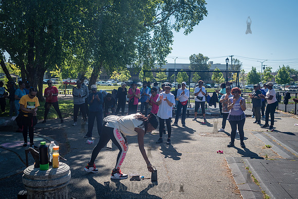 CPF Senior Walking - Springfield Park - NYC - 2024