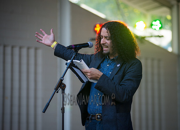 Bonafied Rojas - Def Poets A Reunion - Marcus Garvey Park - Harlem USA - 2017
