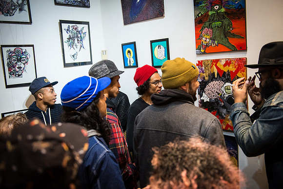 First Friday Pop Up Art Show & Music Showcase - Ward Nasse Gallery - SOHO NYC - May 2015