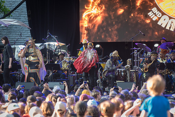 Sun Ra Arkestra - CPF SummerStage - Kim Gordon - Rumsey Playfiel