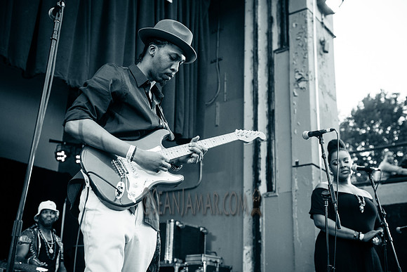 Marcus Machado f/ Daru Jones - Soul In The Horn Summer Stage - Herbert von King Park - BK USA - 2016