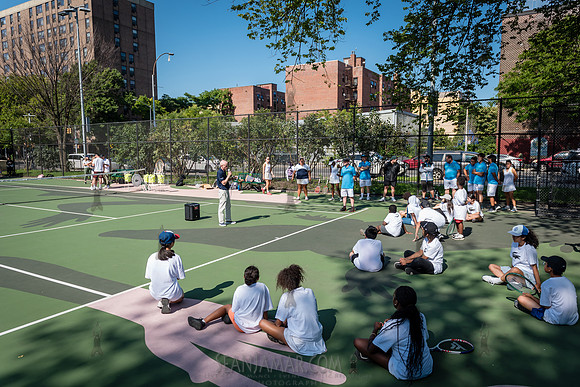 CPF Play - Lacoste Tennis Clinic - St Marys Park - NYC - 2024