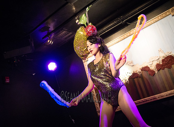Agent Wednesday - A Tropical Tease - Le Poisson Rouge - NYC - 2017