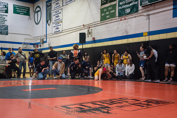 PSAL Girls Individual Championships - Harry S Truman HS - NYC -