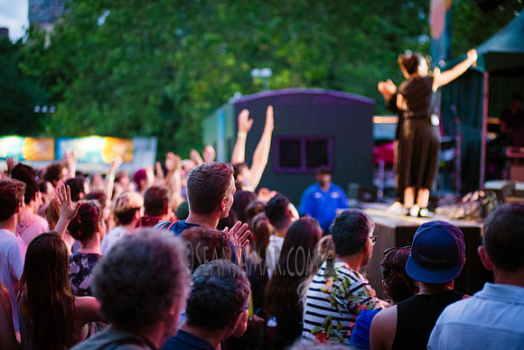 Yael Naim - Fete de la Musique - Rumsey Playfield Central Park - NYC - 2016
