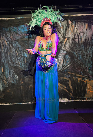 Minx Arcana - NY Pin Up Club Presents A Scintillating Summer Tease - Le Poisson Rouge - NYC - 2018