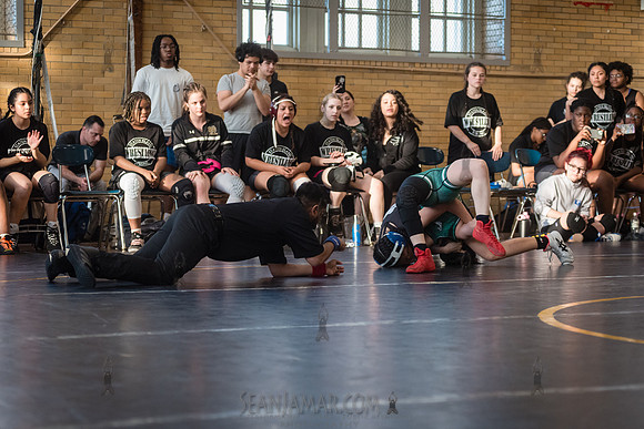 PSAL Girls Team Wrestling Championship - Grover Cleveland HS - N