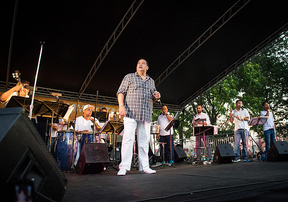 Tito Nieves - East River Bandshell - NYC - 2015