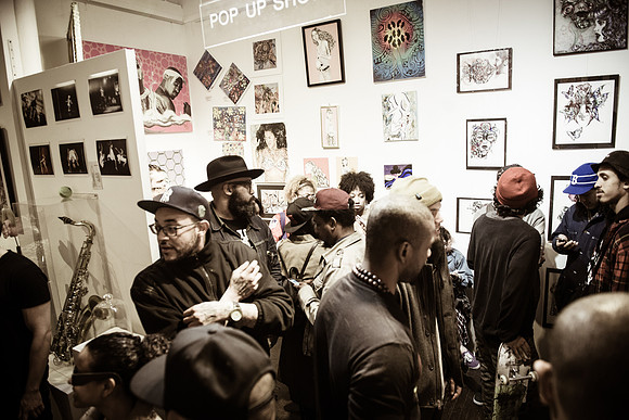 First Friday Pop Up Art Show & Music Showcase - Ward Nasse Gallery - SOHO NYC - May 2015