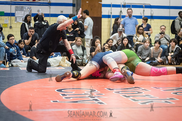 PSAL Girls Individual Championships - Harry S Truman HS - NYC -