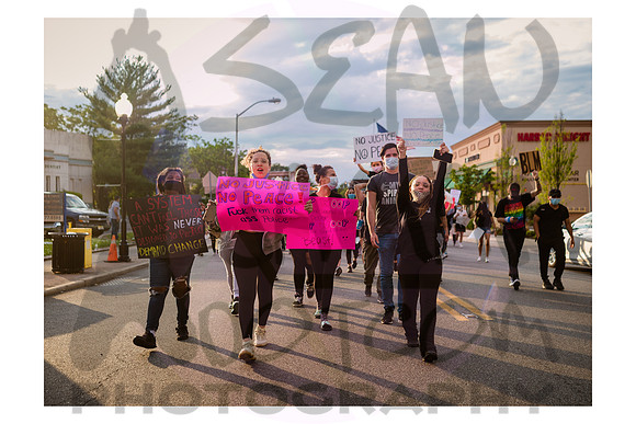 George Floyd BLM Protest - Sean Jamar - 2020 - 1/50