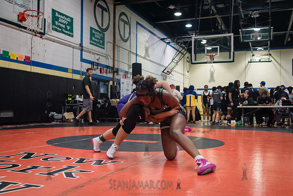 PSAL Girls Individual Championships - Harry S Truman HS - NYC -