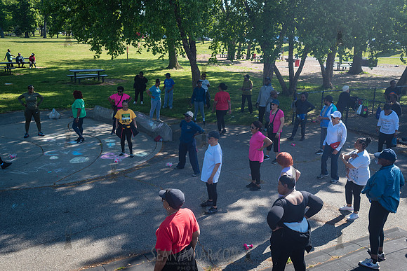 CPF Senior Walking - Springfield Park - NYC - 2024
