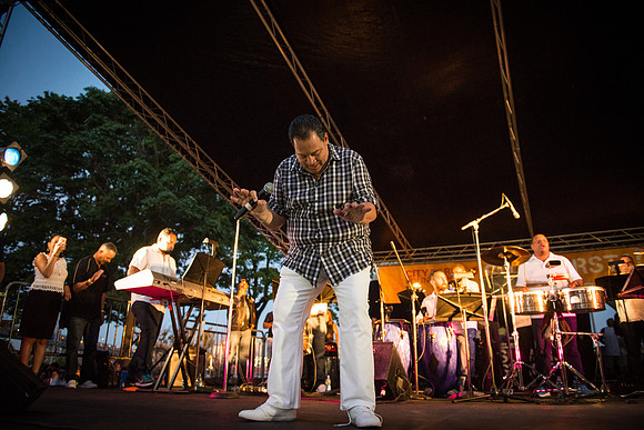 Tito Nieves - East River Bandshell - NYC - 2015