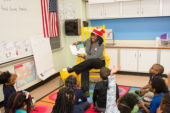 Read Across America - Camden St School - Newark NJ - 2018