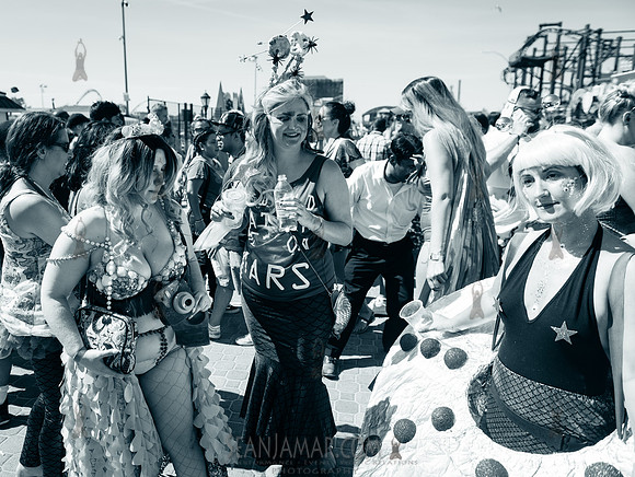Coney Island Mermaid Day Parade - Coney Island NYC - 218