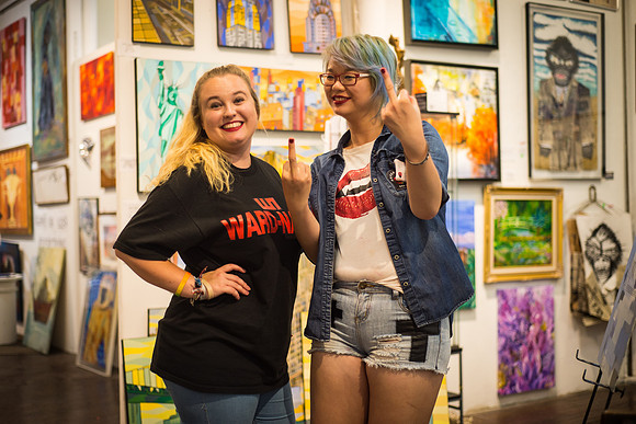 First Friday Pop Up Art Show & Music Showcase - Ward Nasse Gallery - SOHO NYC - Aug 2015