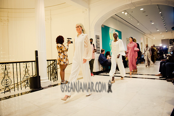 Huda - Harlem Fashion Week - Spring Summer 2018 - Museum of the City of NY - NYC - 2017